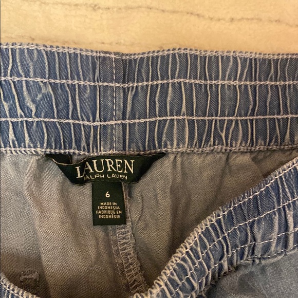 LAUREN Casual Blue Drawstring Pants - Picture 11 of 12